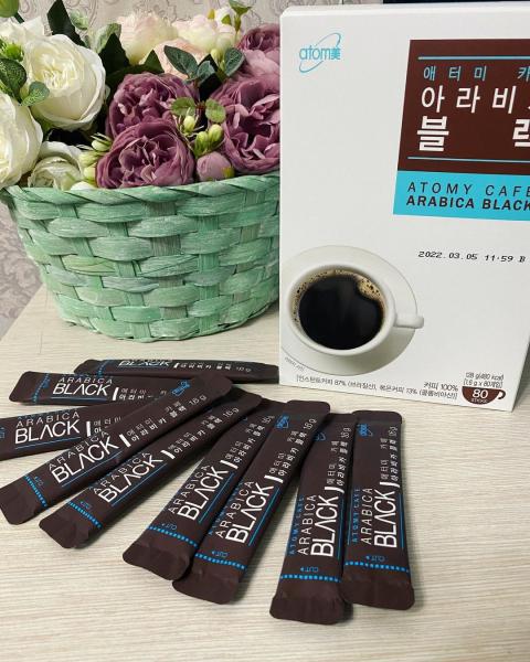 Кофе Арабика черный от Атоми — фото 4